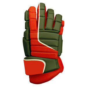 Men Youth Sports Lacrosse <b>Gloves</b> Strong Grip Padded Protection Breathable Flexible Training Gear Durable Outdoor Leather - Product Image 1