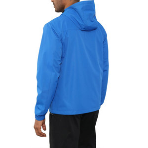 Men's Breathable Windproof Hooded Windbreaker <b>Jacket</b> Front Zipper Closure Casual Outdoor <b>Waterproof</b> Hiking Windbreaker <b>Jacket</b> - Product Image 6