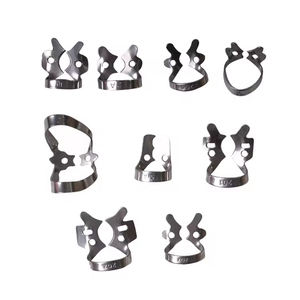 Kit profesional de instrumentos dentales para aplicación de dique de goma: pinzas, perforadores y marcos para diques de goma. - Product Image 5