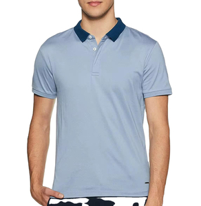 Camisetas Polo Deportivas para Hombre, Cuello Redondo, Ajustadas, de Secado Rápido, con Logotipo Impreso, Transpirables - Product Image 6