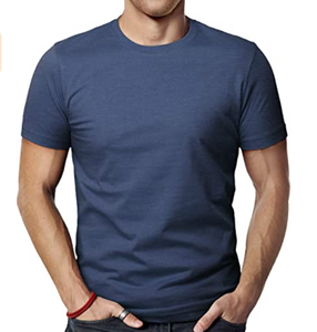 T-shirt à manches courtes pour homme, col rond, avec logo sur le devant, coupe classique, 100% coton, séchage rapide et respirant, t-shirts décontractés - du S au 4XL - Product Image 5