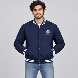 Veste varsity tendance, conçue avec une douceur supérieure et une structure durable pour un style quotidien moderne, décontracté et sportif. - Product Image 1