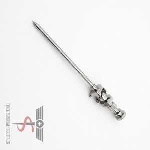 ชุดเข็มเจาะปอดแบบใช้ซ้ำได้ Abrams Pleural Biopsy Punch Needle Set สแตนเลสสตีล 3 ชิ้น ชุดเครื่องมือผ่าตัดสำหรับการเจาะปอด - Product Image 4