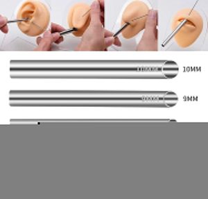 Tube récepteur pour aiguille de perçage en acier inoxydable 316L, 8 mm, outil de maintien pour bijoux corporels par SIGAL MEDCO - Product Image 2