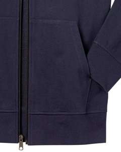 Custom Men's 100% Cotton <b>Zip</b> Up Hoodie Full Zipper <b>Hooded</b> Sweatshirt Casual Streetwear Custom Logo OEM ODM Wholesale - Product Image 5