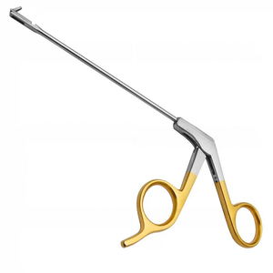 Pinces à perforer l'anus médical (Backbiting Antrum Punch Forceps) 7'' pour adulte, avec poignée annulaire, instrument ORL réutilisable en plastique, manuel, CE ISO, par Grip Surgical - Product Image 4