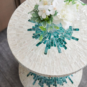 Mesa de centro moderna hecha a mano con incrustaciones de nácar, mesa auxiliar de alta calidad para sala de estar, venta al por mayor desde Vietnam - Product Image 2