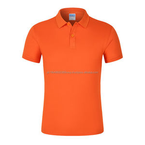 T-shirts Polo pour Hommes, Couleur Unie, Logo Personnalisé, Broderie Simple, Lavés, Sport, Extérieur - Product Image 2