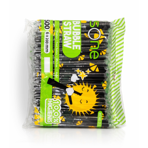 หลอดพลาสติกโพลีโพรพิลีน PP ห่อพลาสติกแยกชิ้น 500 ชิ้น เส้นผ่านศูนย์กลาง 6 มม. ความยาว 210 มม. ผลิตในอินโดนีเซีย - Product Image 1