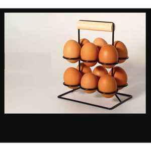 <b>Stainless</b> <b>Steel</b> Egg Rack Round Wire Cooling Grid <b>Kitchen</b> <b>Utensil</b> Manual Egg Tools Hand Wash Only - Product Image 6