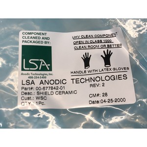 Novellus 00-677842-01 SHIELD, <b>CERAMIC</b> <b>RING</b>, 164543 - Trusted Global Legacy Semiconductor Equipment and Parts at - Product Image 4