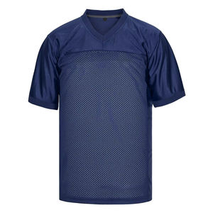 Camiseta de fútbol americano de secado rápido, cómoda, deportiva, de color sólido, sublimada, para venta en línea. - Product Image 5