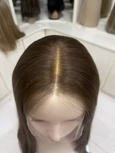 Pelucas de Cabello Humano Virgen al Por Mayor con Frente de Encaje Suizo HD, Sin Pegamento, Transparentes, Transpirables, con un Aspecto Natural - Product Image 6