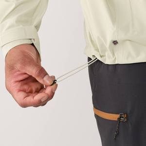 เสื้อแจ็คเก็ตกันน้ำแบบซิปเต็มตัวสำหรับผู้ชาย  ลายบล็อกสี  ความยาวระดับสะโพก  สำหรับกิจกรรมกลางแจ้ง  พร้อมโลโก้แบบกำหนดเอง - Product Image 3