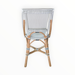 เก้าอี้บิสโทรยอดนิยมสำหรับร้านกาแฟ ร้านอาหาร พื้นที่สาธารณะในที่พักอาศัย - หวายสังเคราะห์ถักทออย่างดี รับประกันการถักทอ 3 ปี - Product Image 4
