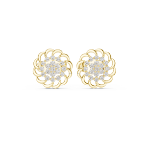 Dire Jewel Pendientes de gran tamaño de moda chapados en oro de 10 quilates para Gen Z y trajes de moda - Product Image 4