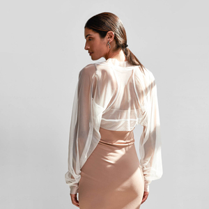 Custom Women Full Sleeves Stylish <b>Bolero</b> <b>Shrug</b> Women Club Wear Cover Up Shirt Sexy Open Front Cropped <b>Bolero</b> <b>Shrug</b> Women - Product Image 2