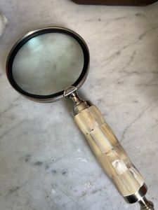 Lupa de Aumento de Lujo Hecha a Mano con Montura de Cuerno para Trabajos Detallados, Reparación de Joyas y Relojes, Inspección de Laboratorio - Product Image 5