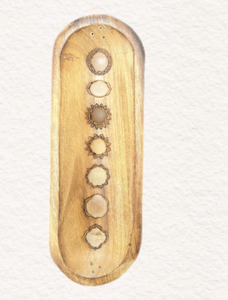 Bakhoor Bosidin- Mini quemador de incienso Oud de madera Diseño de mapa de Arabia Saudita con 10PCs 1,3mm Oud Sticks - Product Image 2