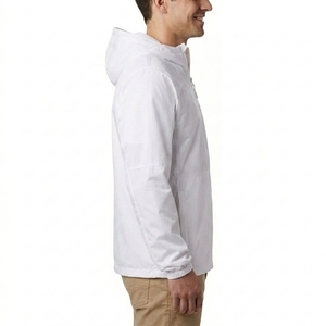 เสื้อแจ็คเก็ตกันลมสำหรับผู้ชาย น้ำหนักเบา กันน้ำ กันลม ระบายอากาศได้ดี มีฮู้ด เหมาะสำหรับวิ่ง เดินป่า ตั้งแคมป์ และเล่นกีฬากลางแจ้ง - Product Image 5