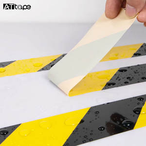 Ruban d'avertissement de voie simple face PVC caoutchouc <span class=keywords><strong>adhésif</strong></span> étanche Attention sécurité danger <span class=keywords><strong>sol</strong></span> <span class=keywords><strong>câble</strong></span> de Type souple - Product Image 2