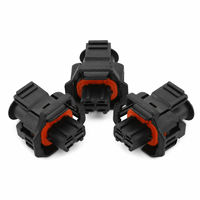 Steckdose 2-polig Weiblich Auto-Steckverbinder Nylon Kupferkontakt IP67-zertifiziert Adapter OEM Kabelverbinder Jinhang026A
