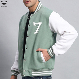 Comfortable Best Color Make Own Newest Style OEM Service Latest Style Soft Fabric Unisex Fashion Streetwear Wool PU Jackets - Product Image 3