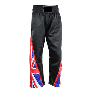 Pantalones de boxeo personalizados, fabricante de Pakistán, logotipo del equipo, pantalones de combate, ropa deportiva transpirable de alto rendimiento para clubes y gimnasios - Product Image 1