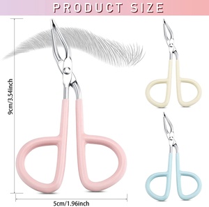 Pinzas de Precisión para Cejas, Depilación, Belleza y Maquillaje, Herramienta de Alta Calidad, Acero Inoxidable Profesional - Product Image 2