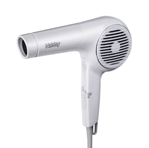 Sèche-cheveux professionnel à ions négatifs Nobby NB4100-W 1400W en plastique blanc, modèle japonais, moteur DC sans balais haute vitesse, 3 vitesses - Product Image 2