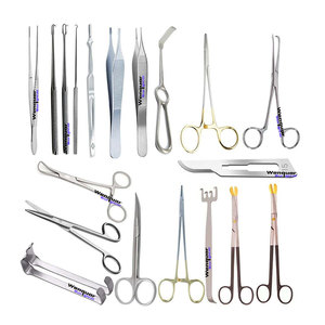 Juego de 19 Piezas para Cirugía Endoscópica de Lifting Facial y de Frente, Instrumentos de Cirugía Plástica para Rhytidectomía - Product Image 1