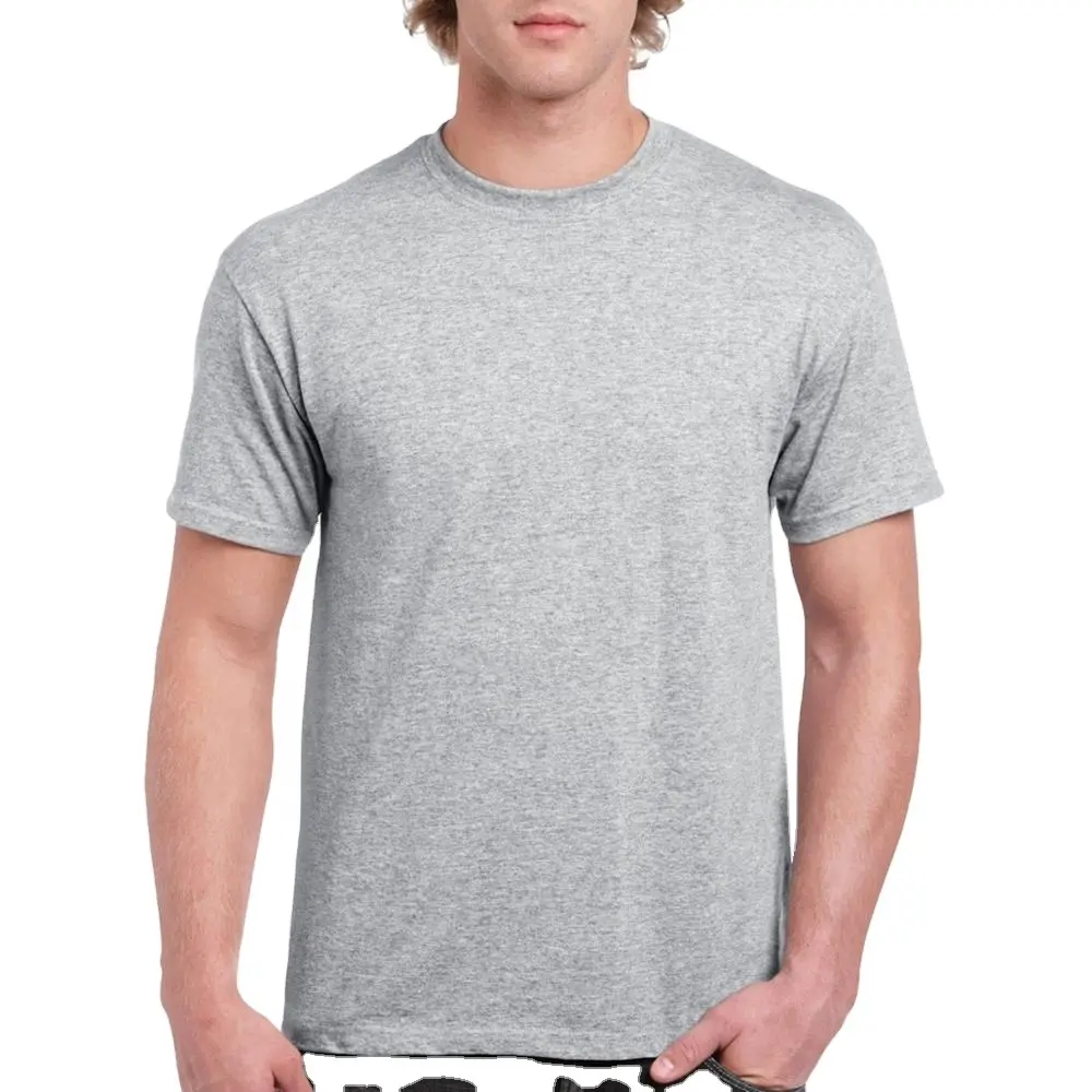 Camiseta de algodón y poliéster promocional Unisex personalización disponible promoción barata camiseta impresa 0,85 $ camiseta publicitaria