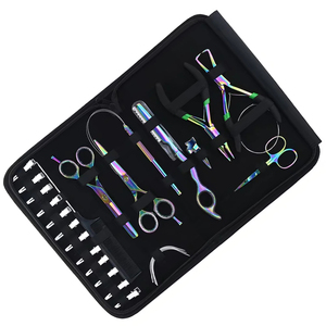 Kit Profesional de Herramientas para Extensiones de Cabello con Micro Anillos y Queratina, Completo para Aplicación y Remoción, con Estuche - Product Image 3