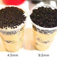 Perles de tapioca au sucre brun de qualité supérieure 9,5 mm Sac de 1 kg Krub.O Top 1 Ingrédients les plus vendus pour le bubble tea Nouveau produit