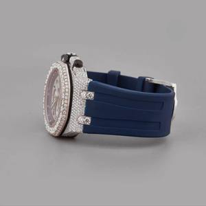 Bijoux noirs de l'océan A.P. Montre Hip-Hop Automatique de Luxe en Acier Inoxydable Moissanite Jumbo la Plus Demandée pour Hommes et Femmes – Tendance et Abordable - Product Image 2