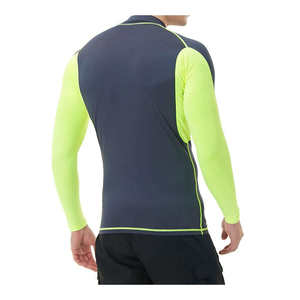 Customized Sublimation Printed Breathable Rash Guard Compression Wear Gym Fitness Workout Custom Material Fabric For Men - Product Image 3