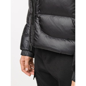 Custom Loose Fit Waterproof Breathable Plus Size Winter Warm Reversible Zipper Bubble Hooded Shiny Puffer Jacket - Product Image 5