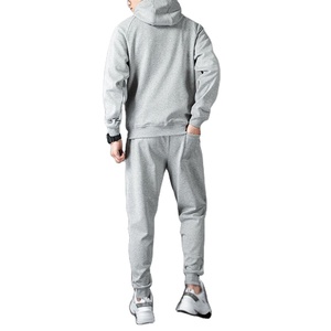 Trajes Deportivos de Gimnasio para Hombre al por Mayor, de Alta Calidad, de Felpa Francesa de Peso Medio, de Algodón Ecológico, Elásticos en Cuatro Direcciones, con Logotipo Personalizado - Product Image 3