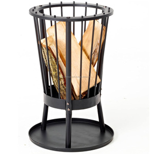 The "Guardian" <b>Fire</b> <b>Pit</b> with Animal Paw Print or Shield Motifs - Product Image 5