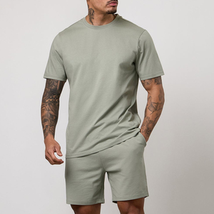 Shorts de sport décontractés pour hommes, taille mi-haute, respirants, avec cordon de serrage, en coton, pour fitness et course à pied, personnalisables avec logo, vente en gros - Product Image 6