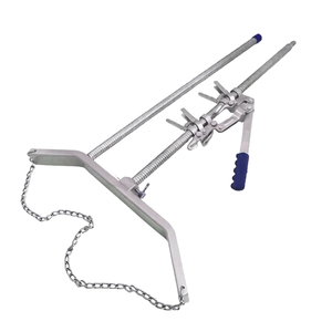 Juego de 3 Extractores Manuales de Cabras con Trinquete, de Acero Inoxidable de 65 Pulgadas, Extractor de Parto para Ganado con Cadena de 60 Pulgadas, Certificado CE, Veterinario - Product Image 2
