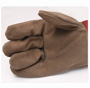 Guantes de Soldadura de Cuero Vacuno de Alta Resistencia, Resistentes al Fuego, Precio al por Mayor - Product Image 3