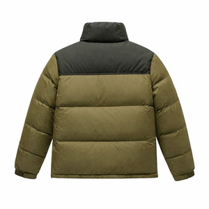 Top Seller Best Selling New <b>Men's</b> Winter Bubble <b>Jacket</b> <b>Canvas</b> Fabric Windproof Warm Coat New Style Customized Winter Bubble - Product Image 3