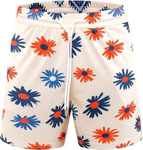 Shorts imprimés pour hommes avec logo personnalisé, séchage rapide, respirants, pour la plage, la natation, maillots de bain pour hommes, shorts imprimés - Product Image 2