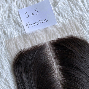 Perruques droites à os brillant de haute qualité au meilleur prix Extensions de cheveux humains lacet frontal à cuticules alignées Perruques sans colle Cheveux humains - Product Image 6