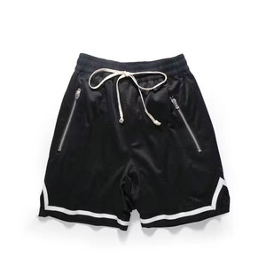 Men's Navy Blue 100% Cotton Canvas Quick Dry Breathable Vintage Decoration Front Logo Bermuda Shorts with Pockets <b>Elastic</b> Waist - Product Image 3