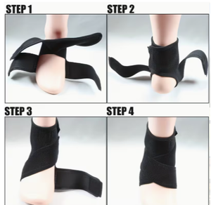 Attelle de Genou Ajustable HAWK SPORTS INDUSTRIES avec Fermeture Auto-agrippante en Néoprène Respirant, Protection Contre les Entorses, Unisexe, pour le Fitness - Product Image 3
