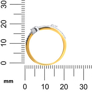 Anillo de Oro de Primera Calidad para Mujer con Doble Halo de Diamantes Brillantes, Filas de Micro Pavé y Acentos de Cuentas de Ónix Negro Intenso sobre una Base Lisa - Product Image 5