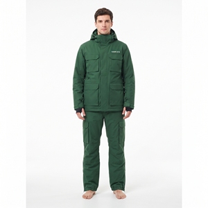 Conjunto de Traje de Esquí para Hombre, Aislado con Forro Polar, Impermeable, Cortavientos, para Deportes de Invierno y Snowboard - Product Image 4