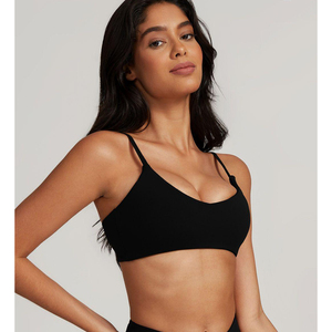 New Design Taupe Amber Sports <b>Bra</b> 4 Way <b>Stretch</b> New Breathable Scrunch Design High Impact Quick Dry Women Gym Fitness Sports <b>Bra</b> - Product Image 1